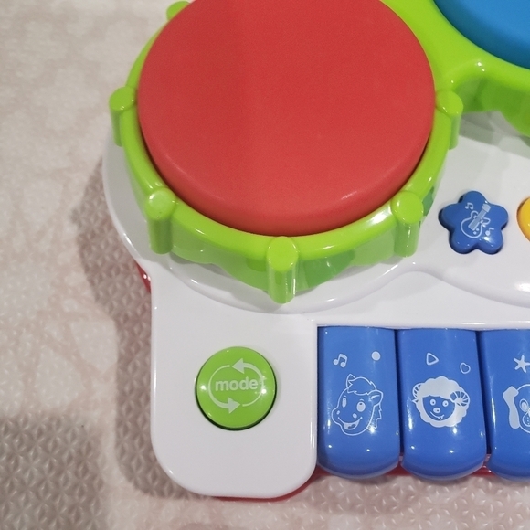 Learning Musical Piano and Drum Toy Bundle for Toddlers - Picture 3 of 13
